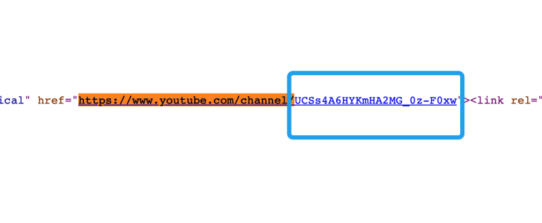 查找 Youtube Channel ID方法